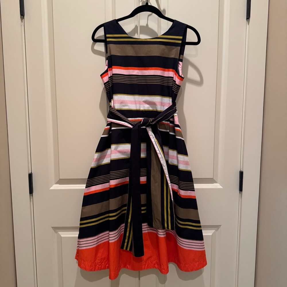 Ann Taylor Sleeveless Tie Belt Dress